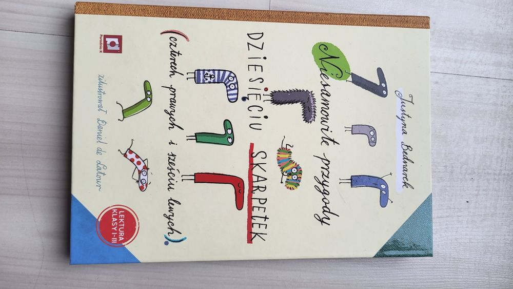 Książka lektura Niesamowite przygody dziesięciu skarpetek