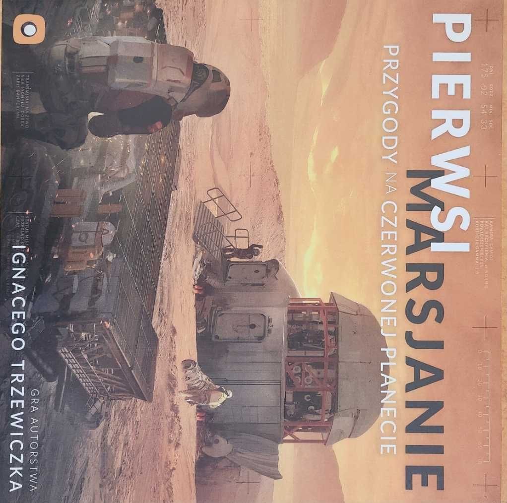Gra planszowa Pierwsi Marsjanie Ignacy Trzewiczek