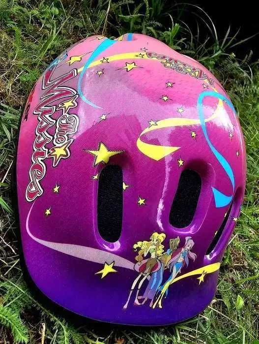 Kask ochronny dla dziewczynek rozm 48-52 nowy Wyprzedaż!!
