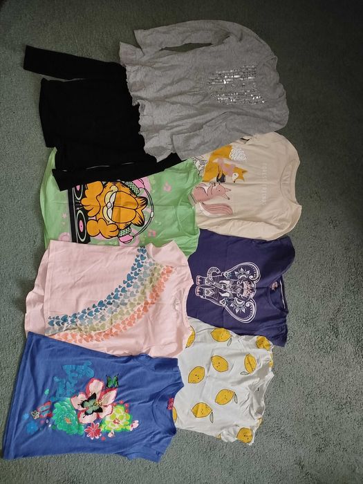 Paka ubrań dla dziewczynki 122