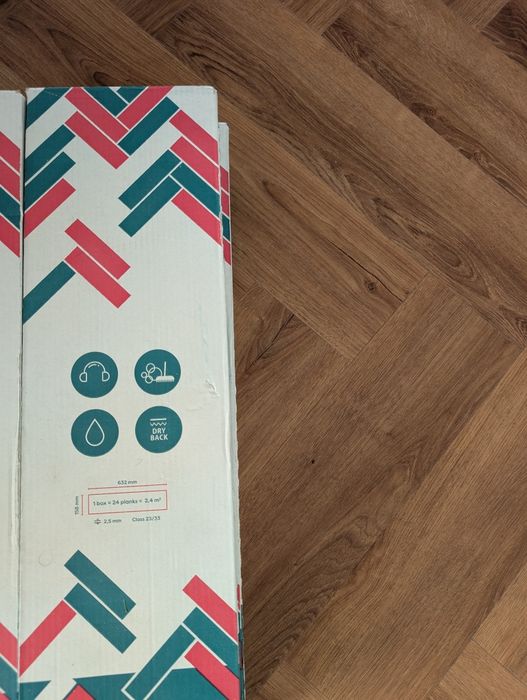 Panele winylowe jodełka LVT DIVINO KENTUCKY OAK