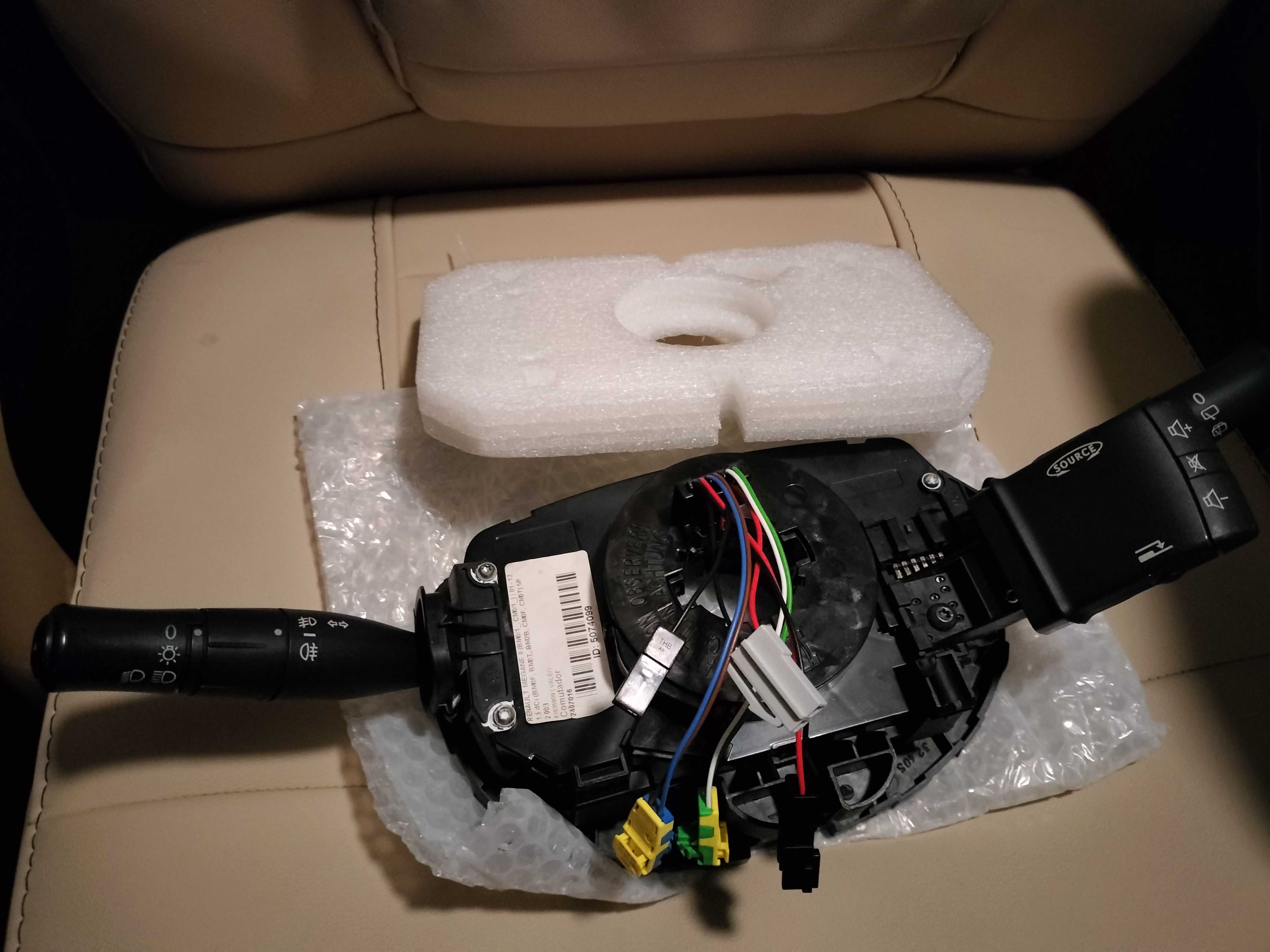 Módulo Completo Airbag Mégane 2 - Fita Nova