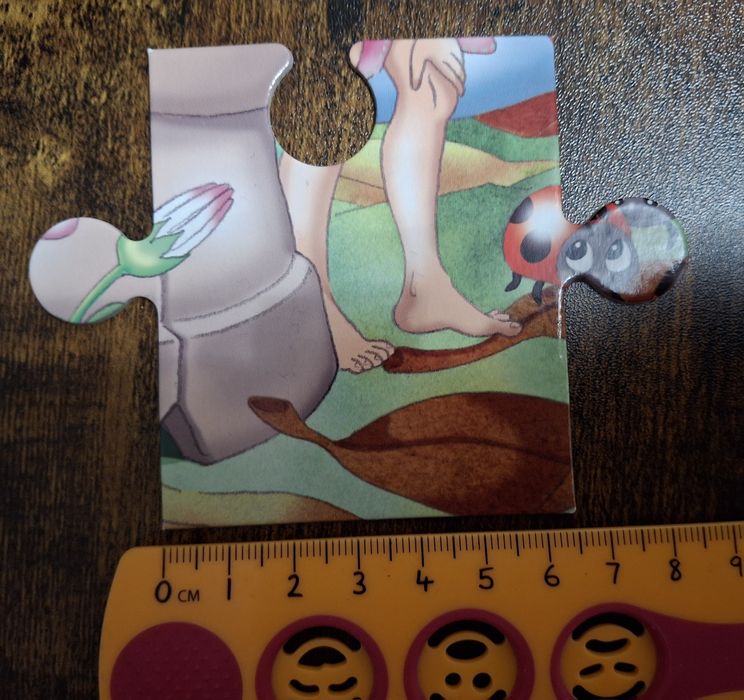 Блискучий, сяючий пазл Galt Fairy garden 60шт