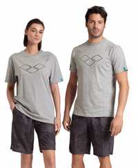 Koszula T-Shirt męski damski sportowy bawełniany casual Arena Grey R.x