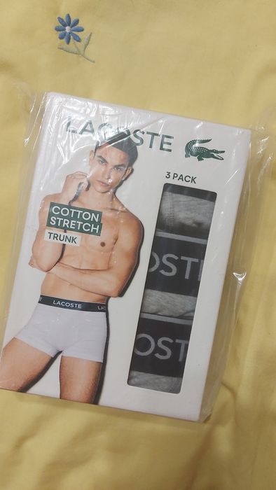 Прощається набір із 3плавок Lacoste ,Оригінал
