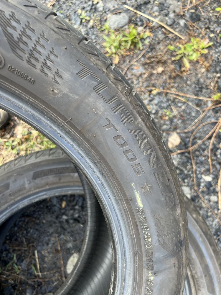 2xopona letnia BRIDGESTONE w rozmiarze 225/50 R18