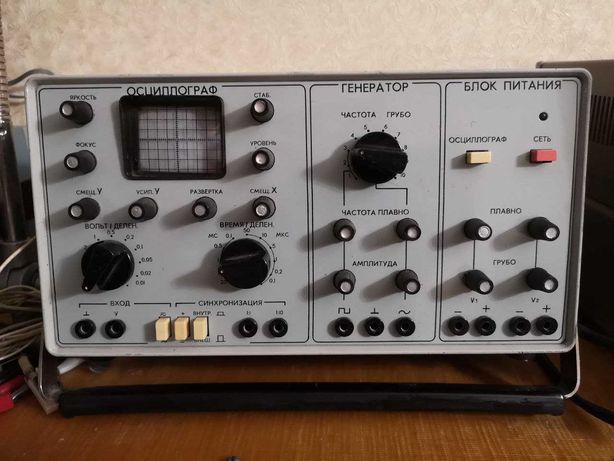 Комбинированный прибор для радиолюбителя "СУРА" 1984г