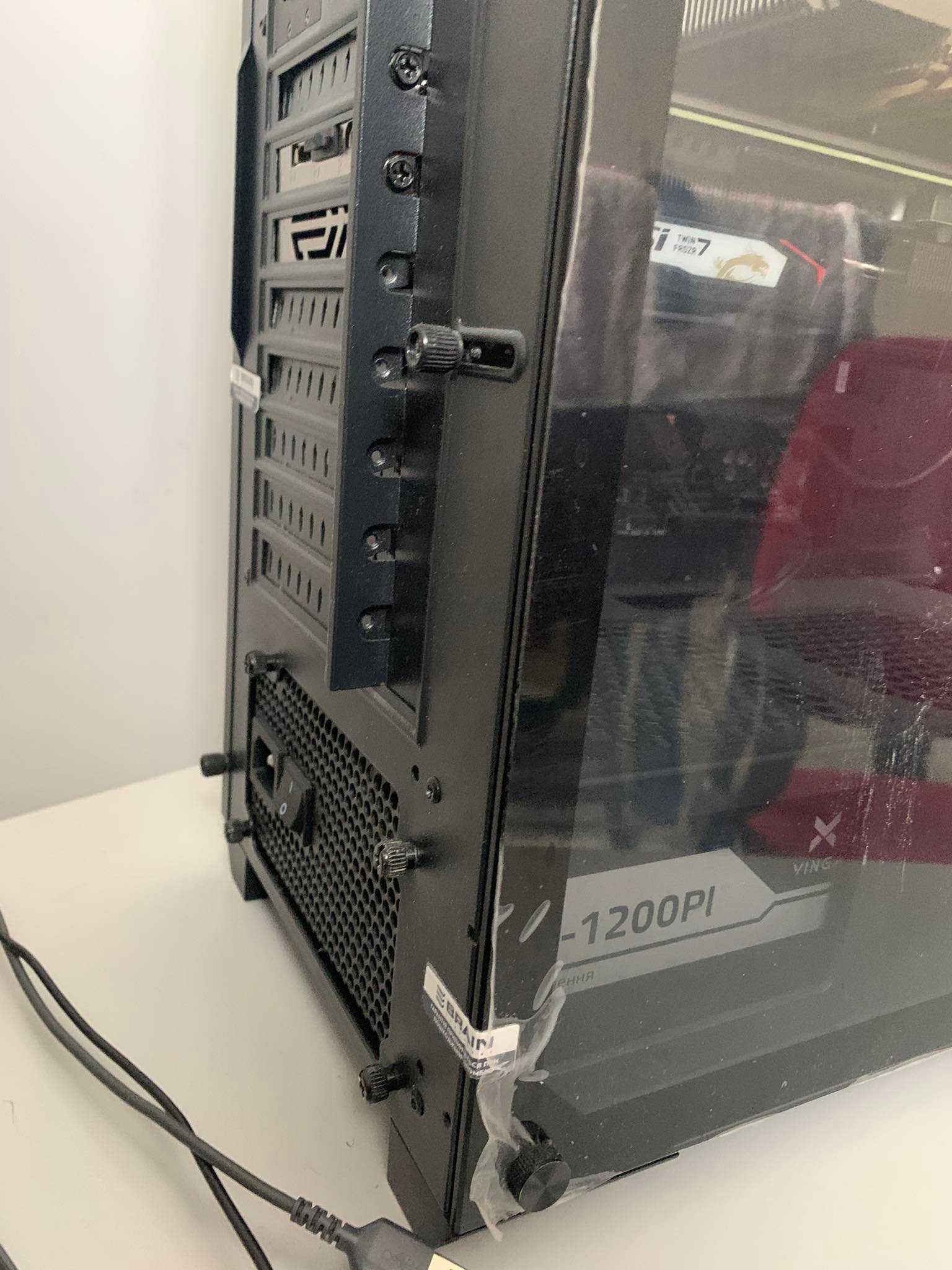 INtel i5 10600K + MSI 2060 RTX + 1200W блок живлення