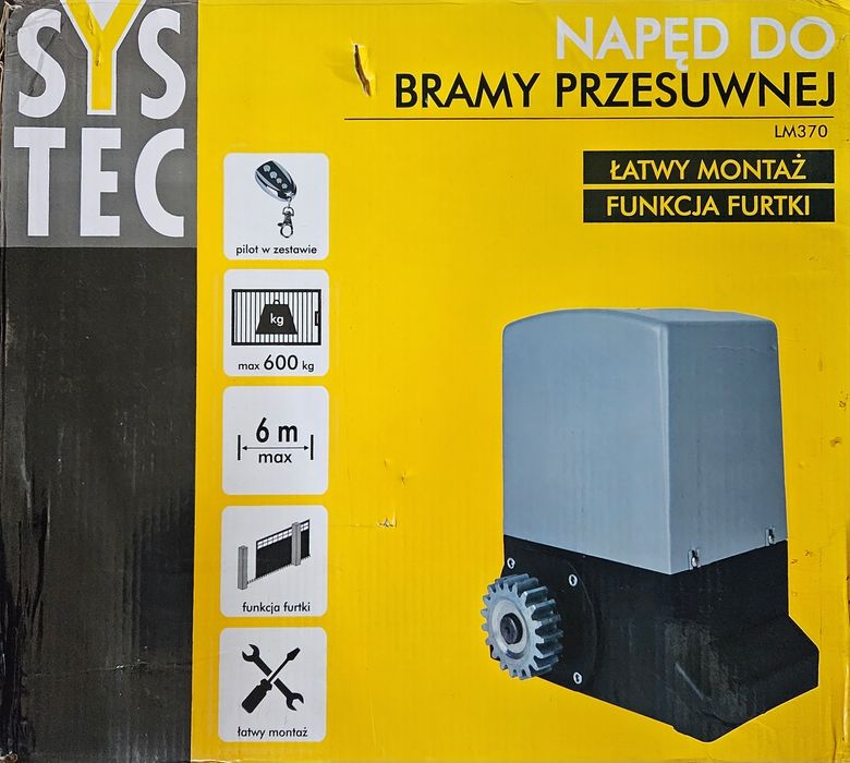 Napęd do bram przesuwnych