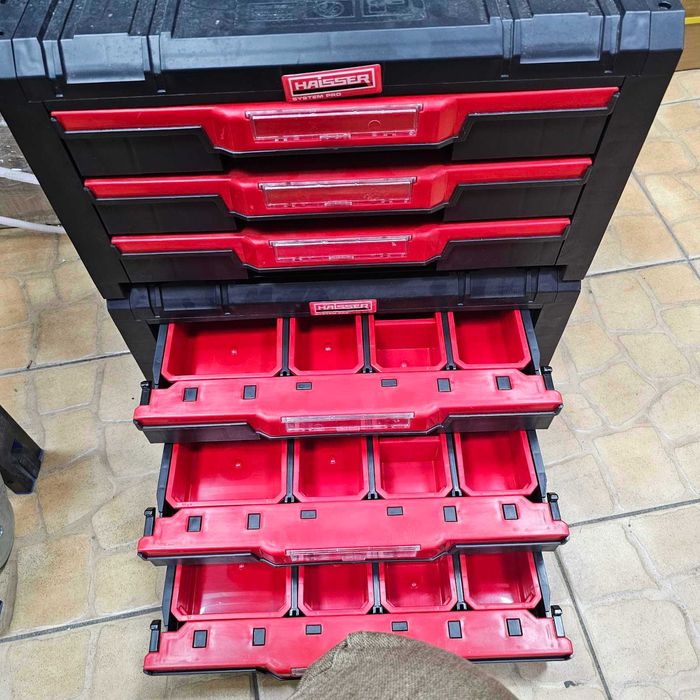 Ящик для інструментів з висувними шухлядами 3System