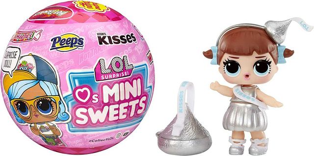 LOL Surprise Loves Mini Sweets Kisses Peps Hershey кукла сюрприз лол