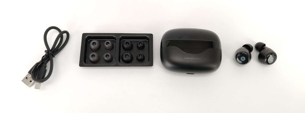 Bezprzewodowe słuchawki douszne, LavaBe, Bluetooth, wodoodporne