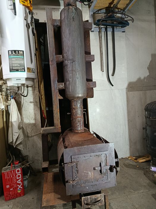 Буржуйка грубка для гаража