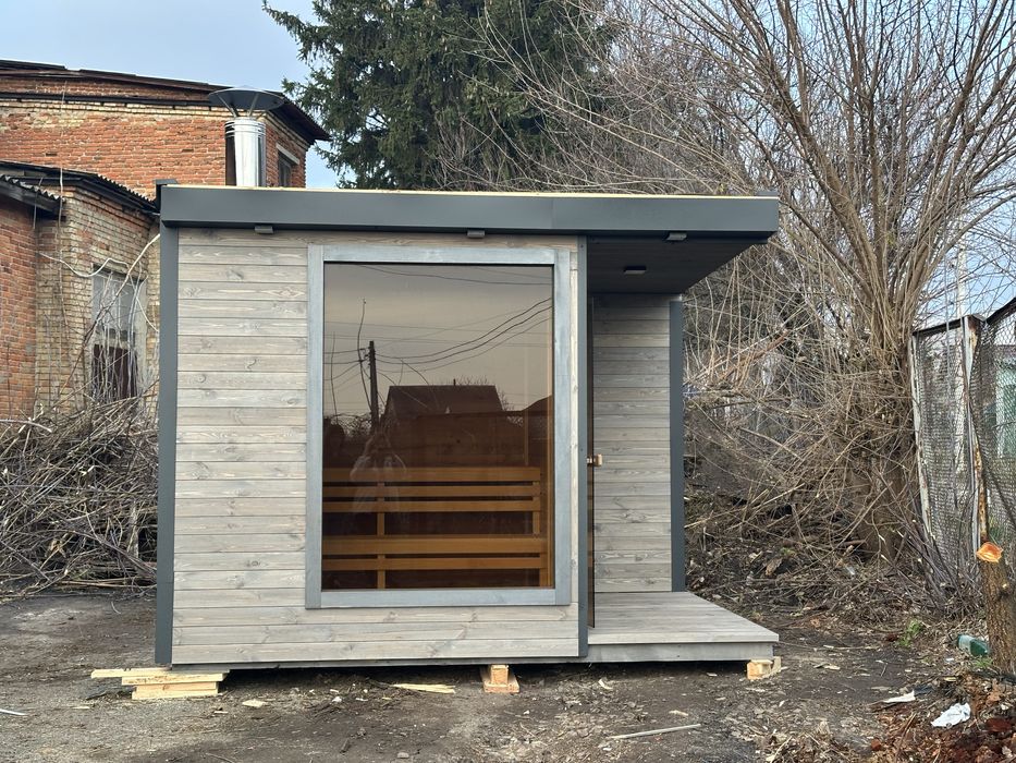 Продам стильну баню на дровах — ідеал для заміського відпочинку..