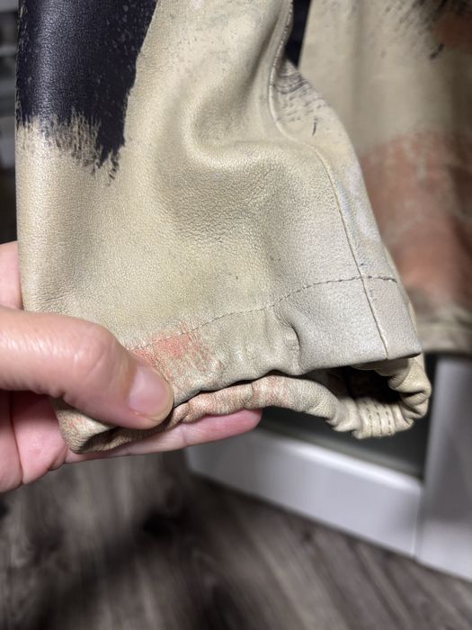 Кожаная куртка Diesel 100% оригинал