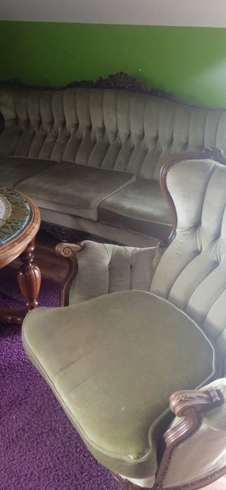 Sofa Ludwik komplet