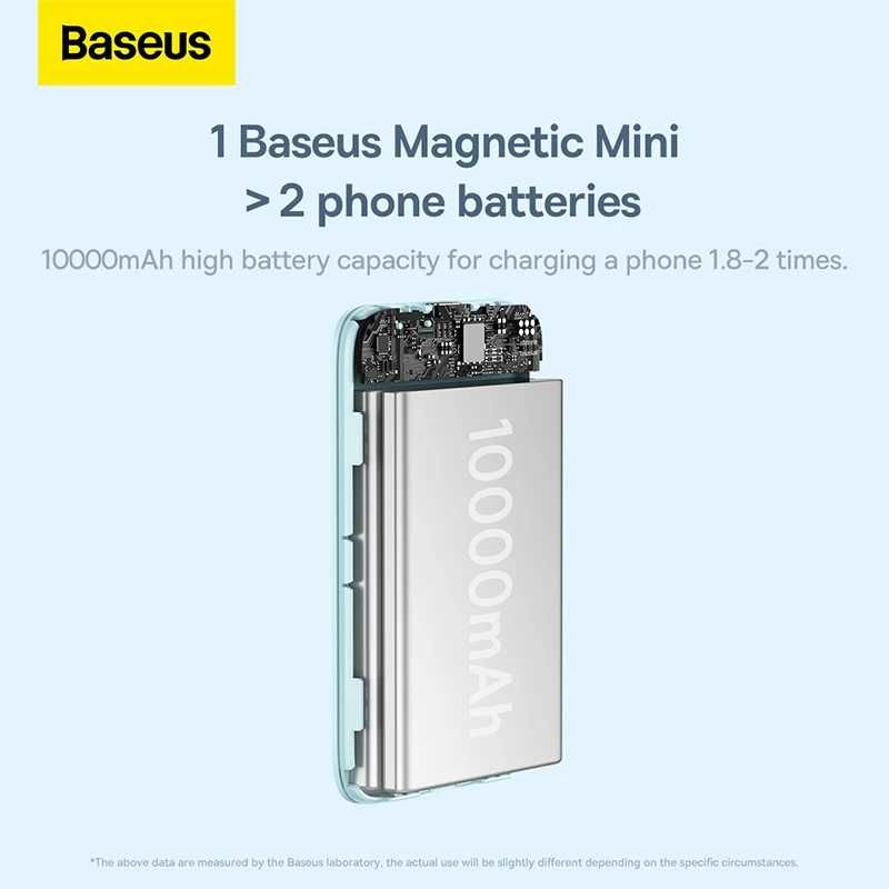 Power Bank Baseus Magnetic Mini 10000mAh