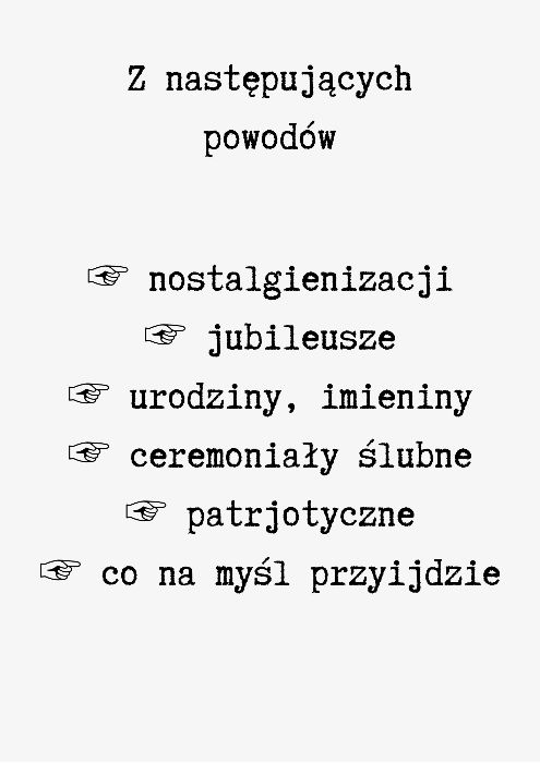 Skrzypaczka nostalgicznie usposobiona na każdą okazję!