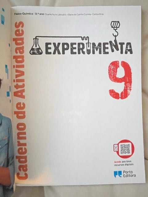Caderno de atividades "Experimenta 9" - Físico-Química 9º ano