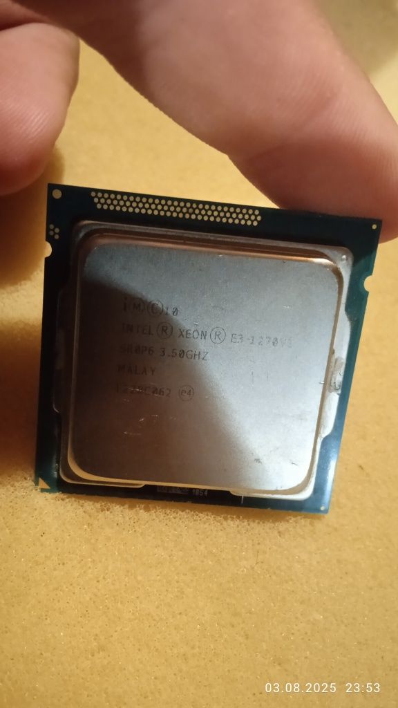 Процесор Xeon e3 1270 v2