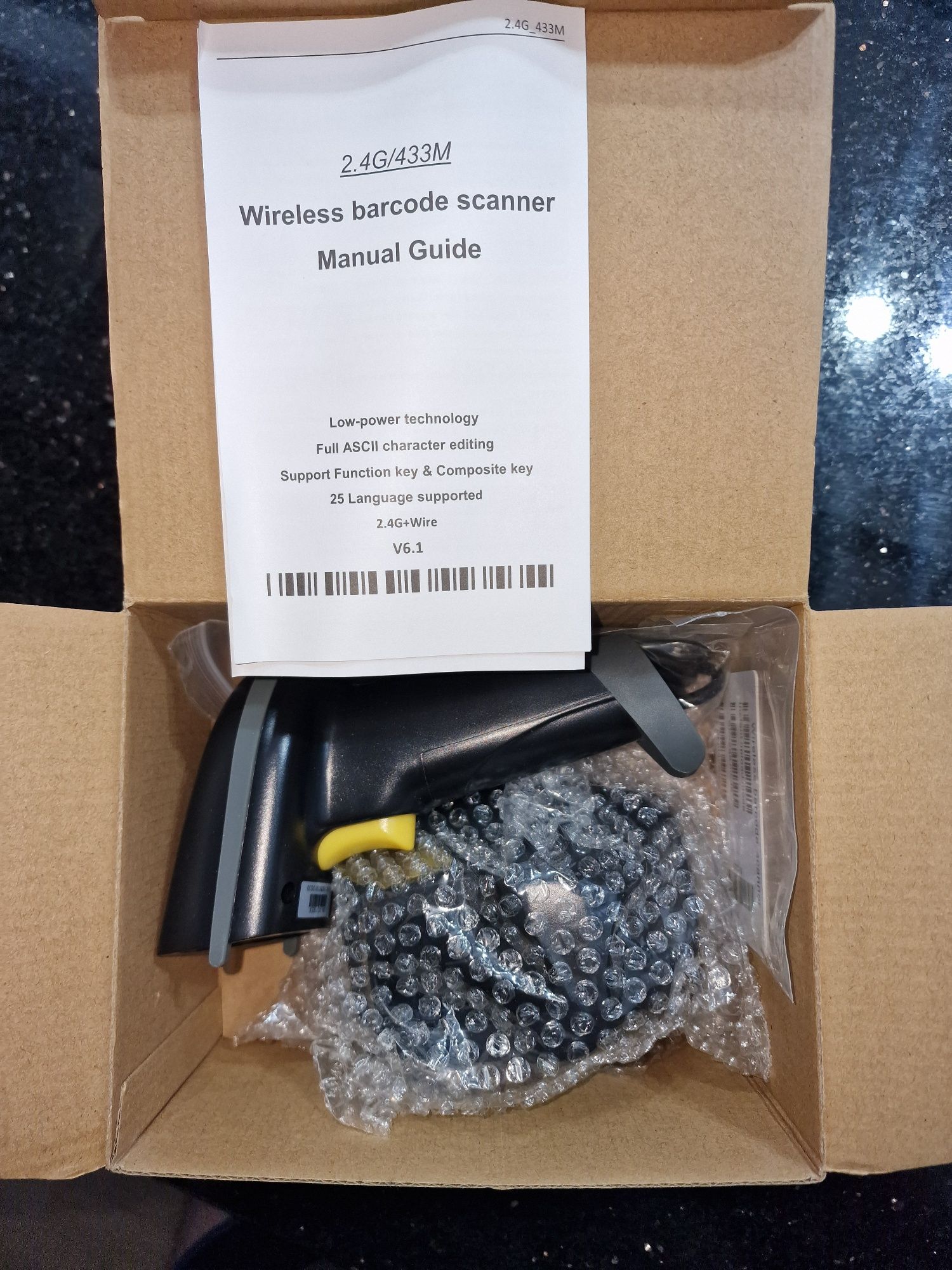 Skaner czytnik kodów kreskowych WODEMAX WD-1805x, nowy