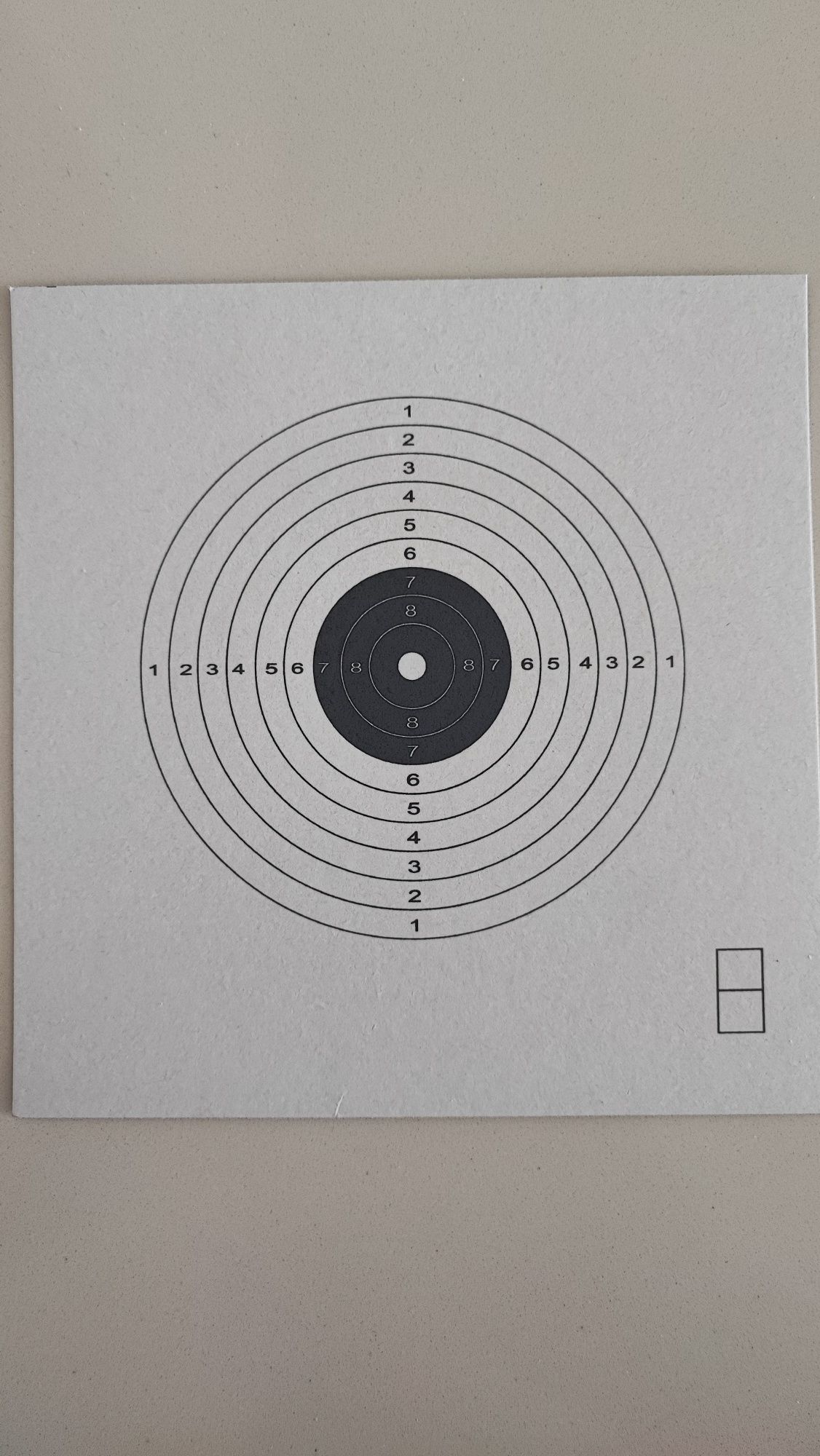 Alvos carabina CCART 10m