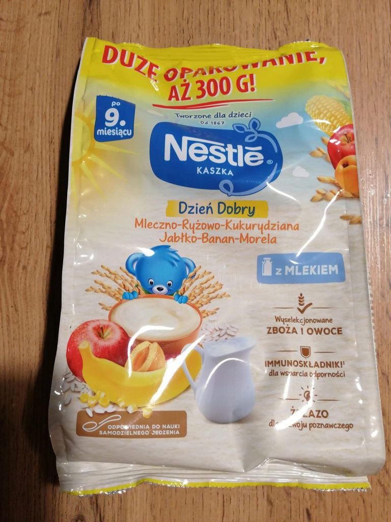 Kaszka Nestle mleczno-ryżowo-kukurydziana