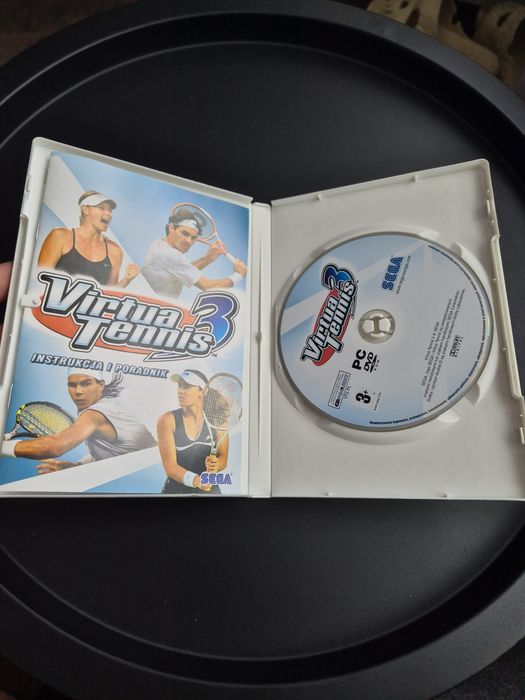 Virtua tenis 3 gra pc pudełko książka