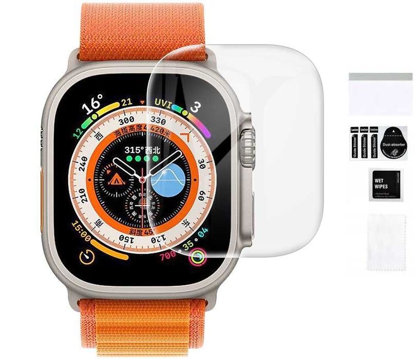 6x Folia hydrożelowa,ochronna Apple Watch Series 10