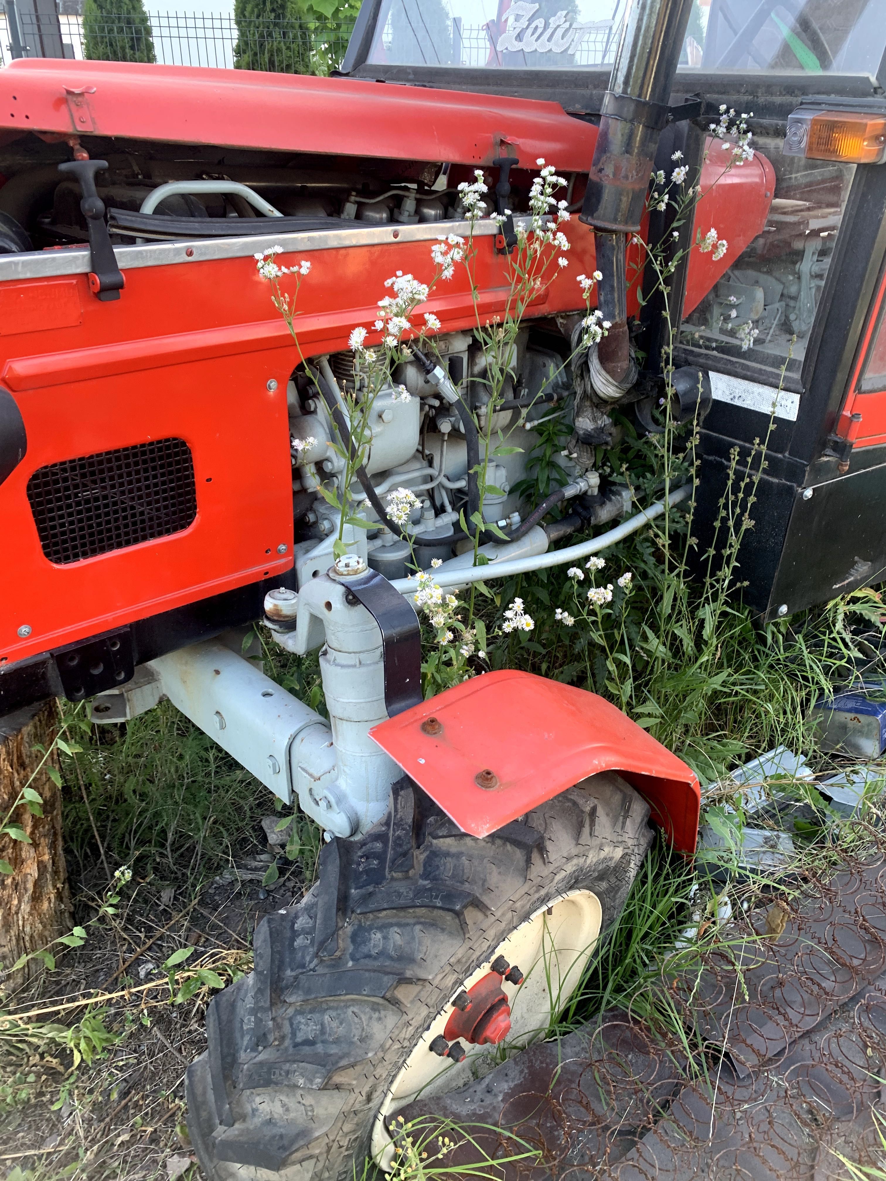 Zetor 6718 – uszkodzony, do naprawy – silnik sprawny