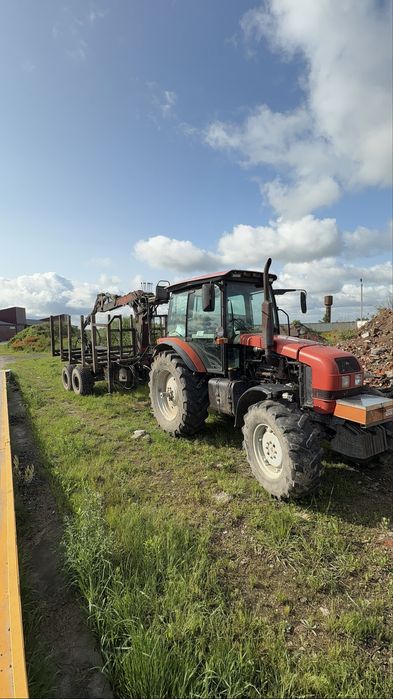 Продам мтз1523 і прицеп з маніпулятором, сортиментовоз, веймер