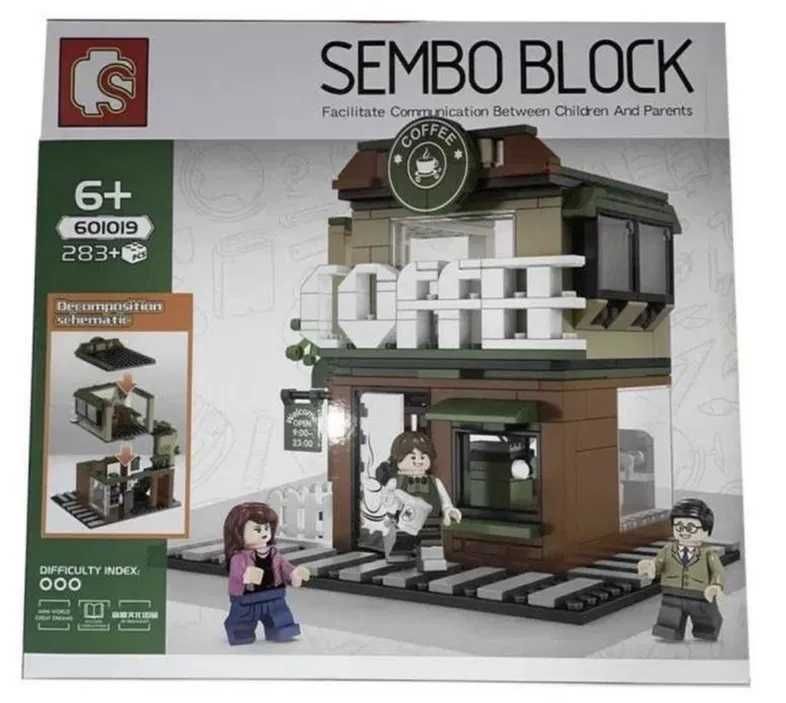 Klocki Sembo Blocks Kawiarnia 283 el. jak Lego z Polski