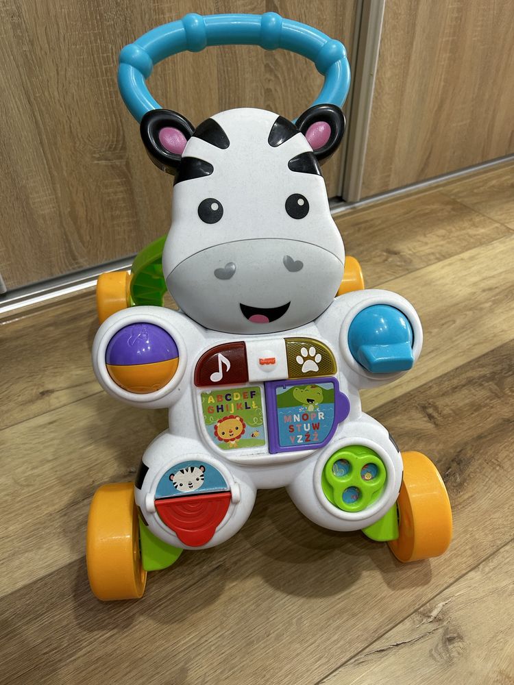 Chodzik zebra fisher price