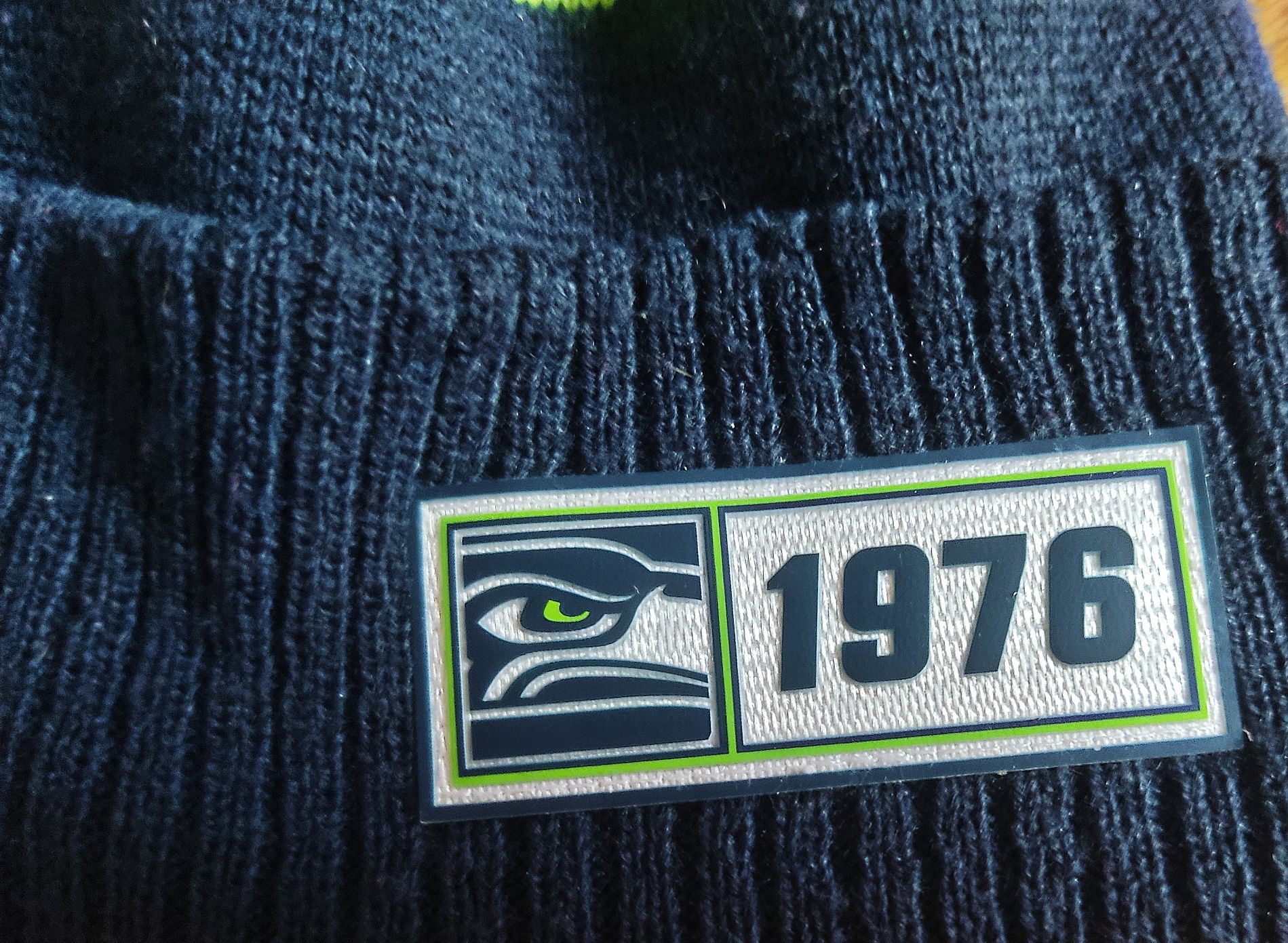 Czapka zimowa zespołu ligi NFL Seattle Seahawks New Era