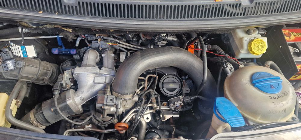 Silnik słupek transporter t5 lift  2.0 bi turbo 180km 10r. Lift