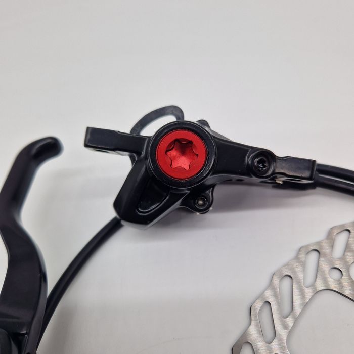 Nowy hamulec hydrauliczny CLARKS M2 Przód komplet z tarcza i śrubami