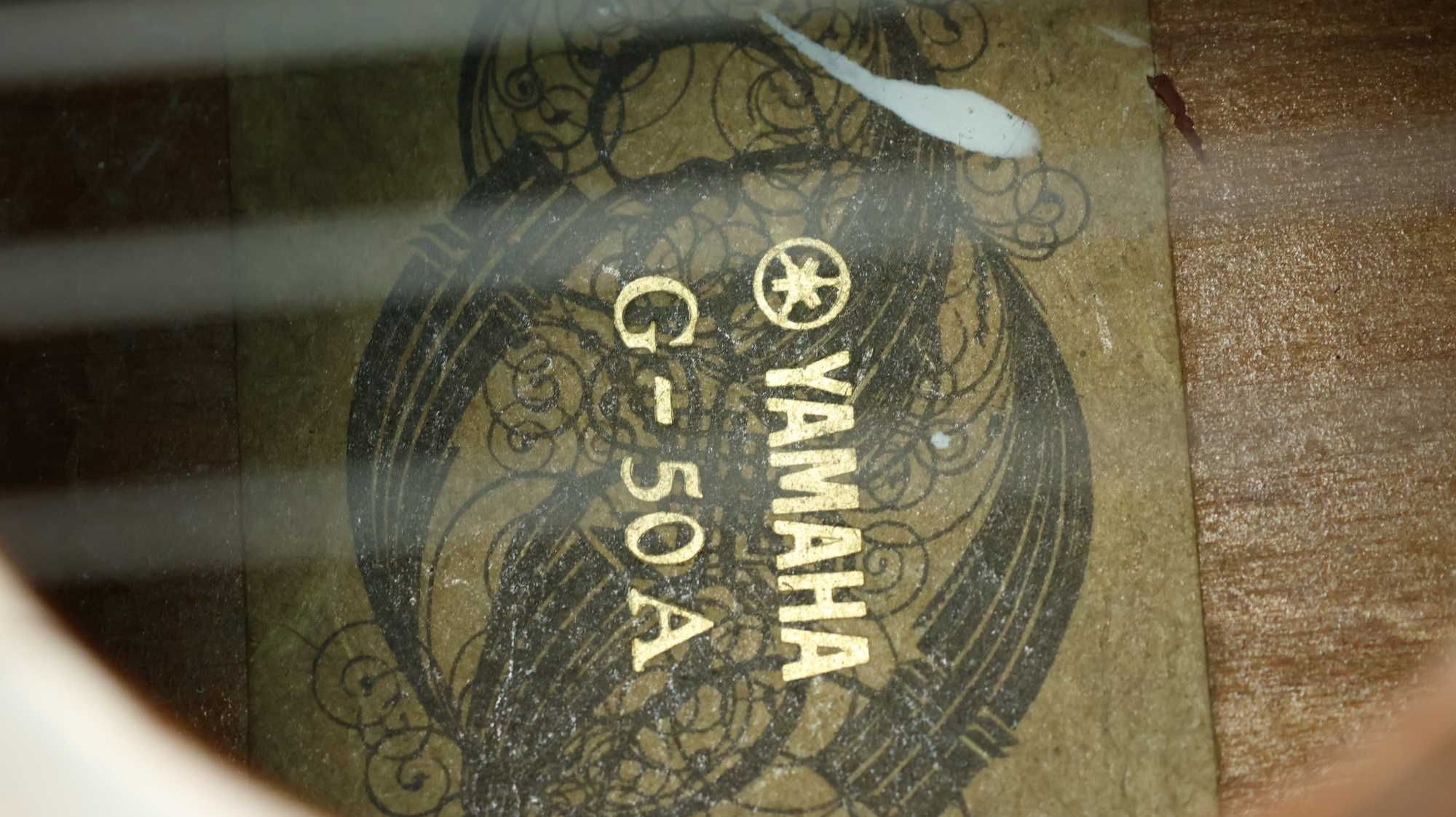Gitara Klasyczna Yamaha G50A z pokrowcem