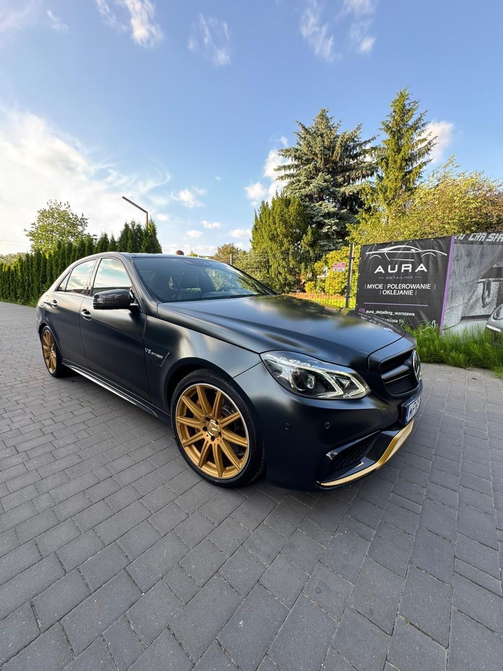 Mercedes-Benz Klasa E E63 AMG performance studio 5.5 Biturbo Japonia 1of1 Jedyny na swiecie!