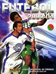 Lote 90 cromos Futebol 2003/2004