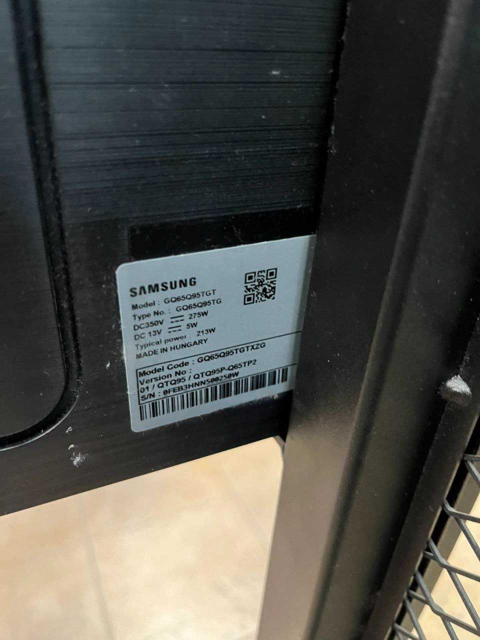 65" 120Гц SAMSUNG QLED Сабвуфер СмартУкраїнський Q95T Німеччини Уцінка