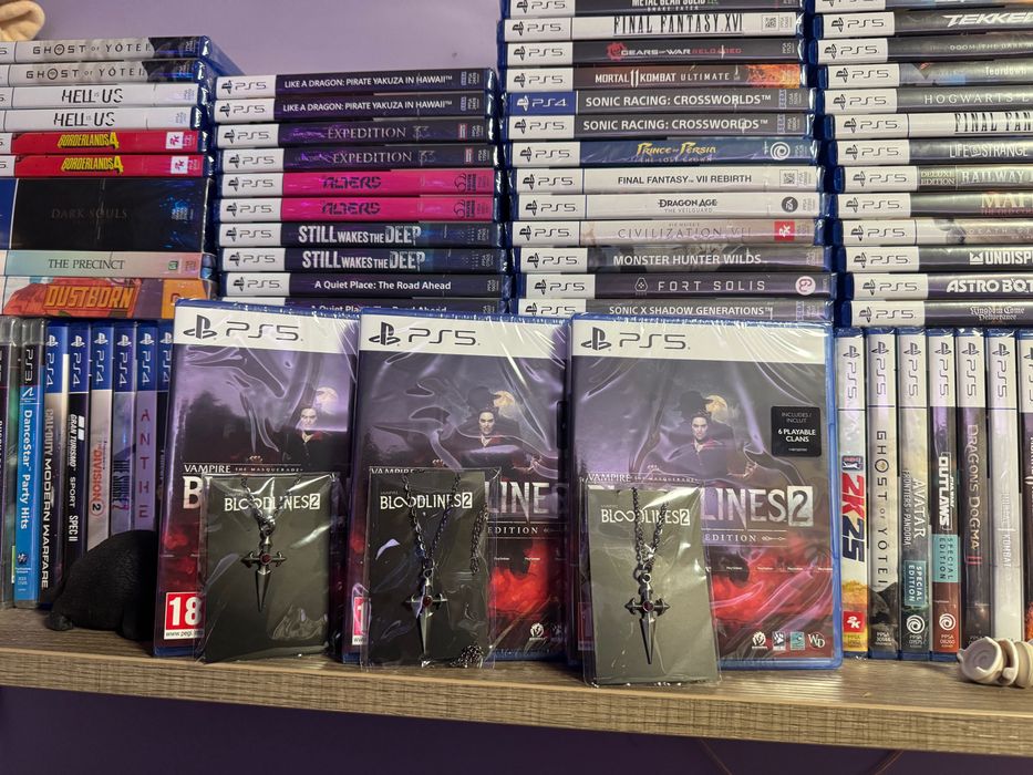 Нові диски Vampire: The Masquerade - Bloodlines 2 Day One Edition PS5