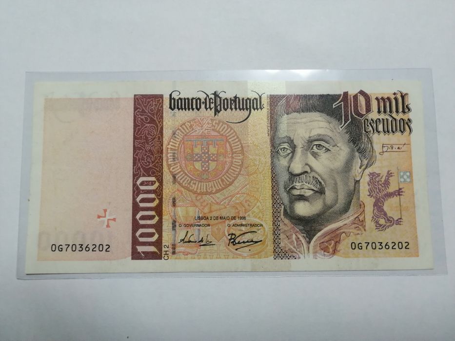 Nota de 10000$00 escudos