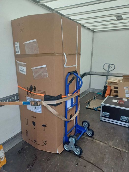 Transport-Przeprowadzki Iveco 10 palet ,winda, schodołaz