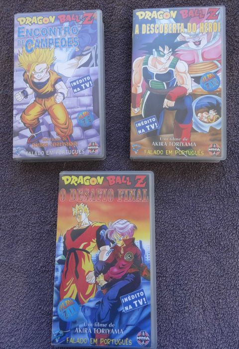 Coleção Cassetes VHS Dragon Ball