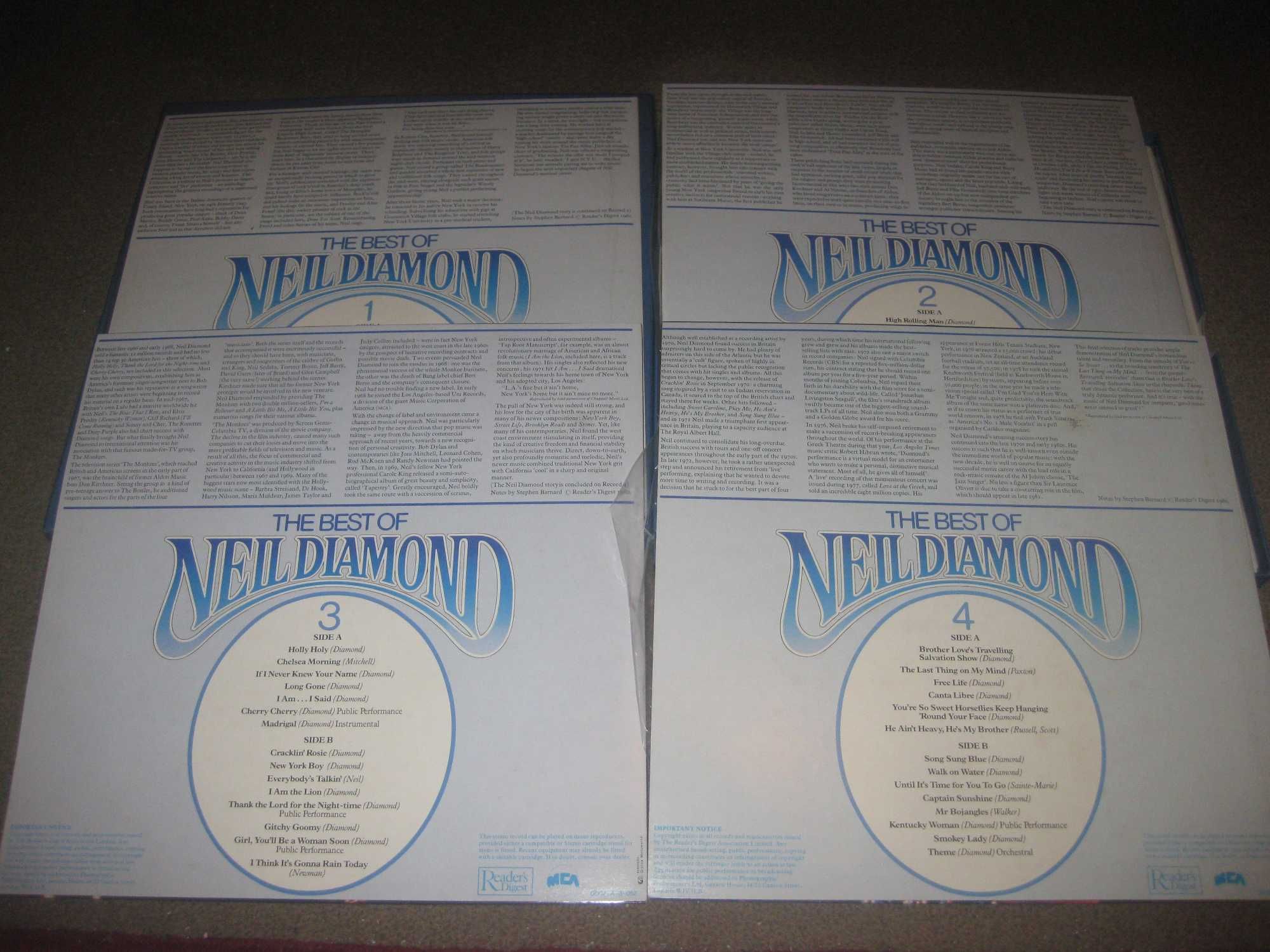 Vinil LP 33 rpm do Neil Diamond "The Best Of"
