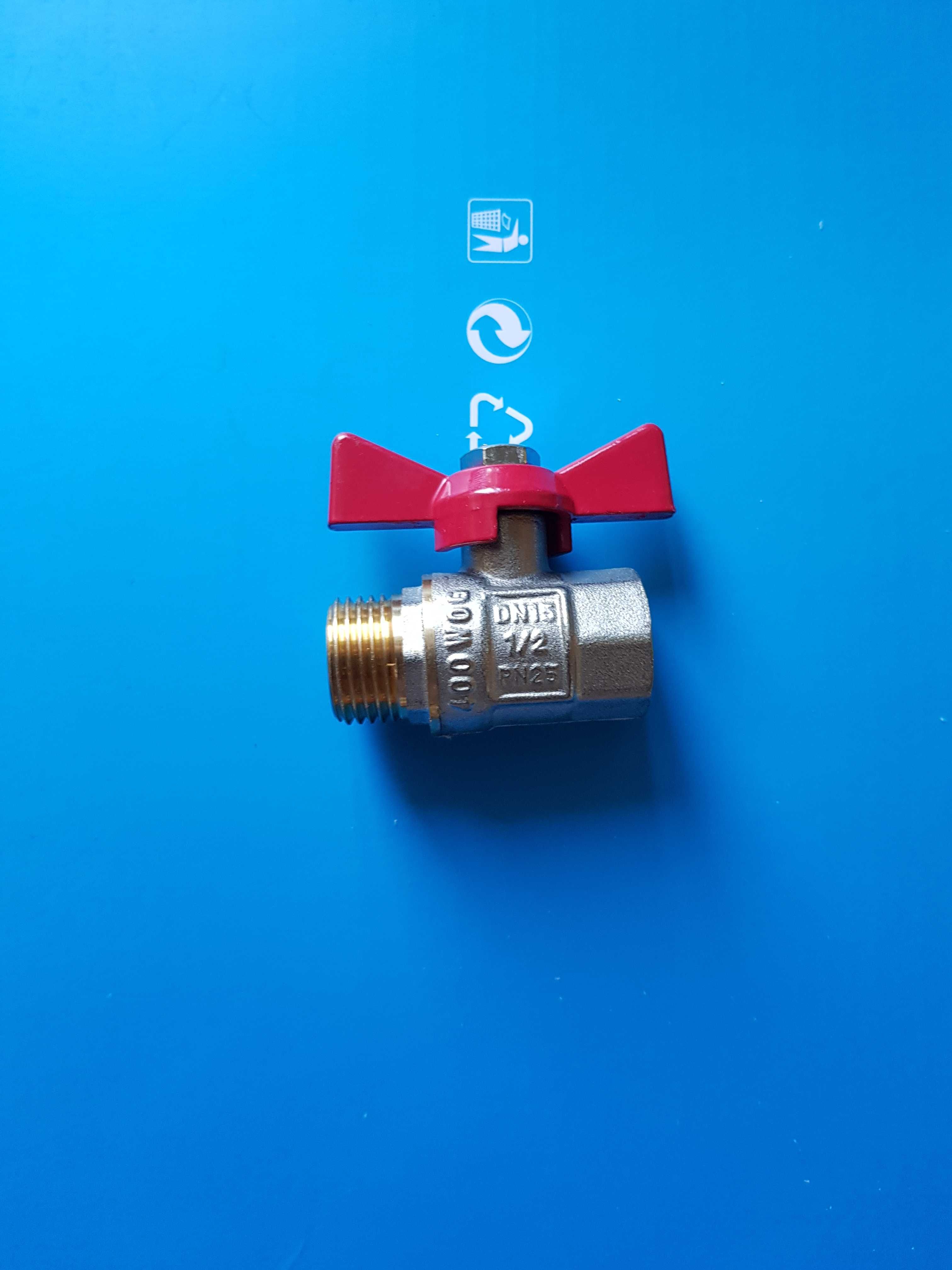 Кран угловий для підключення сантехприладів 1/2x1/2 Mixxus VAL-01 02