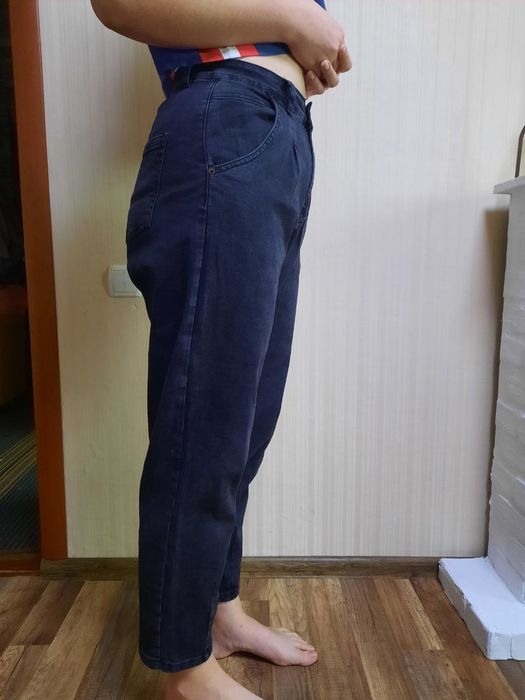 Джинси моми чорні