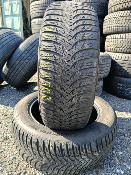 Opony Zimowe Kumho 205/55-16 Cena za 2 Sztuki