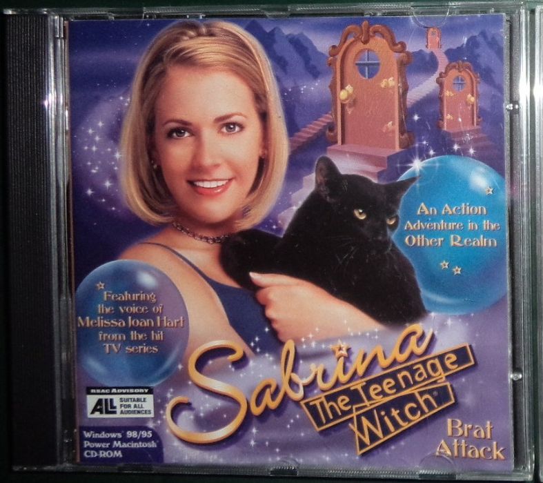 gra Sabrina nastoletnia czarownica the teenage witch PC CD BOX 1999rok