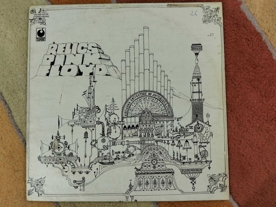 Pink Floyd - conjunto de 8 discos (LPs, CDs e DVDs)